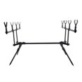 thumbnail image 1 of S SERENABLE Support de Canne à Pêche Pliable Stable Multifonctionnel Portable Gain de Place pour 4 Cannes, 1 of 9