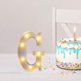 thumbnail image 4 of RXIRUCGD Letters Lights Alphabet Lamp LED Letter Lighting Letter Light Illuminated Letters Night Lights Decoration For Birthday Party Wedding Children’s Room, 4 of 6