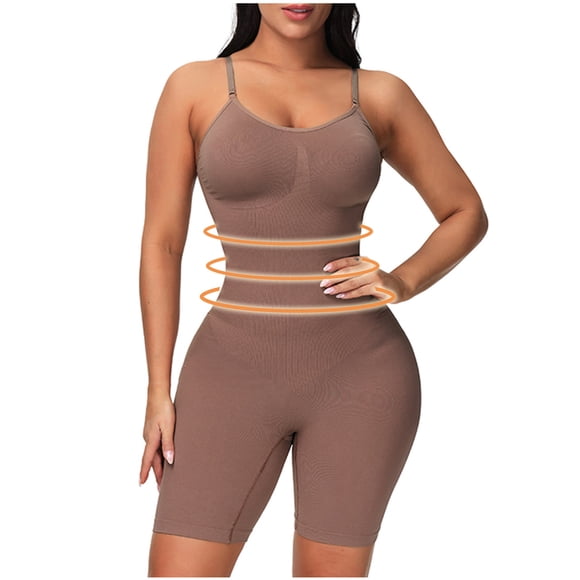 zanvin Body Shaper for Women Tummy Control, Summer Ladies Seamless One-Piece Body Shaper Abdominal Lifter Hip Shaper Underwear Stretch Slimming Body Corset Shapewear