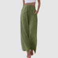 thumbnail image 2 of Women Pants Bell Bottoms Multi Colored Slim Trousers Ladies Work Leggings, 2 of 8