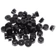 thumbnail image 1 of Miangastore Cabinet Rubber Bumpers Black 50Pcs 0.9In, 1 of 8