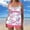 01 Hot Pink1, variant on Weiqiqre High Waisted Bikini Sets Women Two Piece Tummy Control Bathing Suits with Boyshorts Swimwear