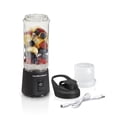 thumbnail image 3 of Hamilton Beach Blend Now Portable Cordless Blender with Stainless Steel Blades, 16 oz Jar, Black, 51180, 3 of 9
