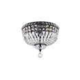 thumbnail image 3 of Elegant Lighting Tranquil 14" 4 Light Royal Crystal Flush Mount, 3 of 9