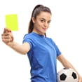thumbnail image 2 of SHISUYAN 1 Ensemble de Cartes d'Arbitre de Soccer Rouge et Jaune Accessoires de Soccer, 2 of 8