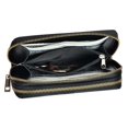 thumbnail image 2 of Womens Double Zipper Wallet Clutch Purse with Phone Holder, 2 of 5