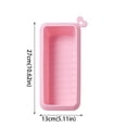 thumbnail image 3 of Bovemsi 50% Off Clear! Cake Molds Washable Silicone Cake Cake Candy Chocolate Decorating Tray DIY Craft Project, 3 of 8