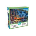 thumbnail image 2 of Buffalo Games Darrell Bush Waterfall Night 1000 Piece Jigsaw Puzzle, 2 of 5