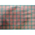 thumbnail image 4 of oneOone Cotton Silk Fabric Madras Check Print Sewing Fabric BTY 42 Inch Wide, 4 of 4