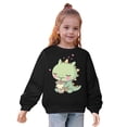 thumbnail image 2 of QIPOPIQ Chandail à Col Rond Graphique Mignon pour Fille, Manches Longues, Haut à Enfiler, T-Shirt, Taille 3-14 Ans, Vêtements pour Enfants, Liquidation, 2 of 5