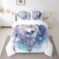 thumbnail image 2 of YST Dreamcatcher Wolf Comforter Set Boho Chic White Polyester Comforter & Duvet Type, King (7 Count), 2 of 4