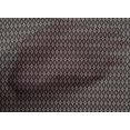 thumbnail image 4 of oneOone Tissu Cambric en Coton Noir Forme Diamant Géométrique Matériel de Robe Tissu Imprimé Tissu au Mètre 56 Pouces de Large, 4 of 4