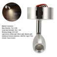 thumbnail image 4 of Lampe de Lecture pour VR, Projecteur DEL à Intensité Réglable 12 V-24 V avec Veilleuse Bleue, Interrupteur Tactile et Port USB, Lampe de Chevet Intérieure Pivotante à DEL pour Bateau, Fourgonnette, Remorque, Autocaravane, 4 of 8