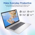 thumbnail image 3 of HP Portable à Écran Tactile 17,3 Pouces, Intel Core i3, 32 Go de RAM, 128 Go eMMC + 1 To SSD, Windows 11 H, Argent, 3 of 7