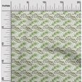 thumbnail image 2 of oneOone Viscose Jersey Light Green Fabric Leaves Sewing Craft Projects Fabric Prints By Yard 60 Inch Wide, 2 of 5