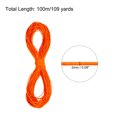 thumbnail image 2 of Uxcell Elastic Cord Heavy Stretch String Rope for Crafting DIY Sewing Hook Straps Camping Tie Down Strap Orange 2mm x 100m, 2 of 5
