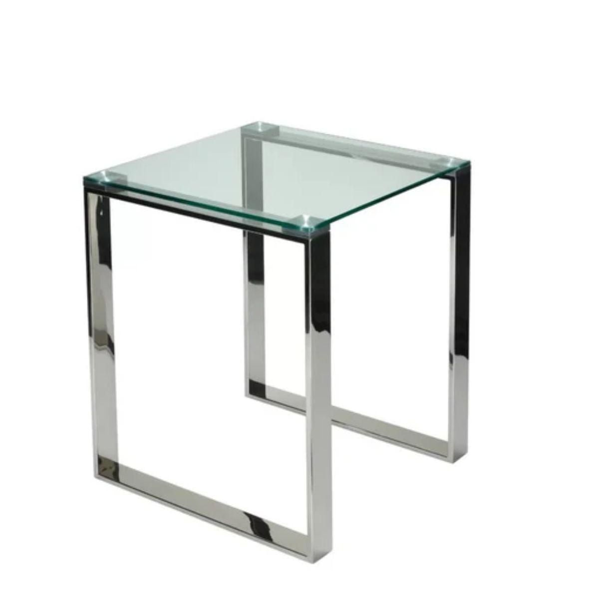 Table d'appoint Gen en argent