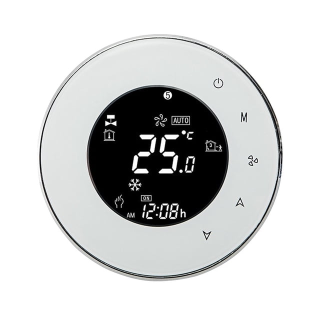 BHT-6000-GBLW LCD Touch Screen Electric Underfloor Heating Thermostat Backlight WIFI 16A Works ,Easy to Install