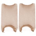 thumbnail image 1 of Hi.FANCY 2pcs/set Wig Cap Elastic Nylon Hair Net Unisex Snood Cosplay Party Hairdressing Accessories, Two-Open, Skin Color, 1 of 9