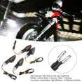 thumbnail image 4 of Motorcycle  Light Led Turning Light 4pcs Turn Signal Lamp LED Motorcycle Dirt Bike Light Blinker Universal, 4 of 8