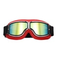thumbnail image 1 of Over Glasses Motorcycle Goggles Soft Foam Padded Windproof Riding Eyewear with Adjustable Non-Slip Strap for Motorbike Riders, 1 of 4