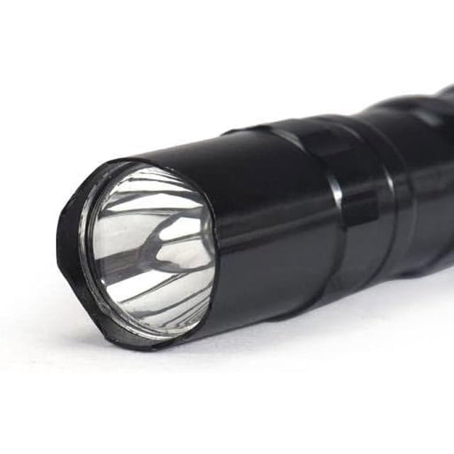 3W LED Mini Flashlight | High Power Torch | Super Bright Aluminum Alloy Handheld Light | Compact Portable Focus Beam | Outdoor, Hiking, Home Emergency | AA Battery Powered | 1 Pack