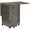 Grey, variant on HOMCOM Foldable Dining Table, Rolling Kitchen Table with Drawers, Cabinet