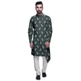 thumbnail image 1 of Atasi Kurta Pyjama de Fête pour Hommes, Col Mandarin, Ensemble Ethnique Imprimé Kurta, 1 of 3