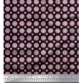 thumbnail image 1 of Soimoi Poly Georgette Fabric Flower Artistic Print Fabric by Yard 52 Inch Wide, 1 of 3