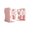 thumbnail image 2 of weibbin Scalable Metal Book Stand Desktop Storage Bookshelf For Organizing Files And Foldable Book Holders 7.56x4.13in, 2 of 6