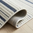 thumbnail image 4 of Rug Branch Maise Abstract Indoor Outdoor Area Rug, Cream Blue, Modern - Entryway, Hallway, Bathroom, and Kitchen, 4 of 5