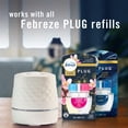 thumbnail image 4 of Febreze PLUG Scent Booster Starter Kit, White, Oil Diffuser, Air Freshener Plug In, Continuous Scent Device + 1 Gain Original Refill, 4 of 21