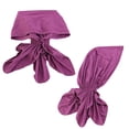 thumbnail image 4 of Chapeau Tressé Réversible Ajustable pour Femmes avec Perles, Style Musulman, Volant, Cancer, Bonnet Enveloppant, Bonnets de Nuit, Doublé Satin, Bonnets pour Cheveux, 4 of 4