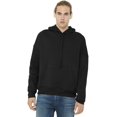 thumbnail image 3 of Bella Canvas Mens Sponge Fleece Pullover DTM Hoodie Sweatshirt 3729, S, 3 of 6