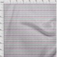 thumbnail image 4 of oneOone Silk Tabby Magenta Fabric Stripes Craft Projects Decor Fabric Printed By The Yard 42 Inch Wide, 4 of 4