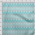 thumbnail image 3 of oneOone Cotton Flex Fabric Chevron Ikat Print Fabric By The Yard 40 Inch Wide, 3 of 4