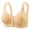 Beige, variant on Breathable Seamless Vest Bra for Everyday Comfort – Soft Support Wireless Lightly Cup for Casual Household Wear