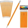 thumbnail image 4 of Merangue Wood Pencils with Eraser, HB #2, 10/Pack, 8 Pack, 4 of 4