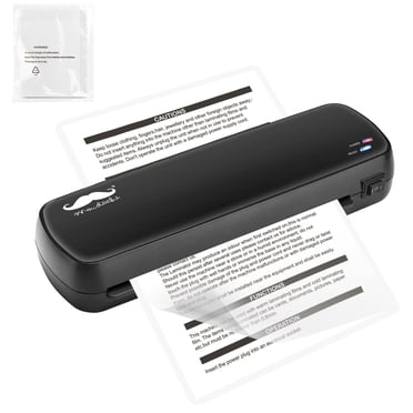 Plastifieuse Thermique de 9 Pouces à Modes Chaud et Froid, Machine de Plastification Portable pour Bureau Ou Usage à la Maison, au Bureau et à l'École