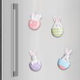 thumbnail image 4 of Boovnll Magnets for Fridge Shaped Refrigerator Magnet for Office and Kitchen Locker Home Decoration 4 Pcs, Easter Decorations, Easter Decor, 4 of 6
