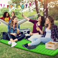 thumbnail image 2 of Goplus 3 Inch Inflatable Camping Sleeping Pad Waterproof & Comfortable Sleeping Mat Green, 2 of 10