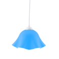 thumbnail image 3 of BELOVING Modern Flower Shaped Ceiling Pendant Light Lamp Shade Chandelier Blue, 3 of 10