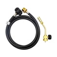 thumbnail image 2 of tamizeot Propane Torch Weld Multi Purpose Torch Flame Locks 1.5M Hose Torch Blower, 2 of 6