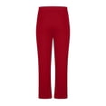 thumbnail image 4 of LIBRCLO Mens Sweatpants with Pockets Athletic Workout Sweat Pants Running Joggers Sweatpants Open Bottom, Red L, 4 of 5