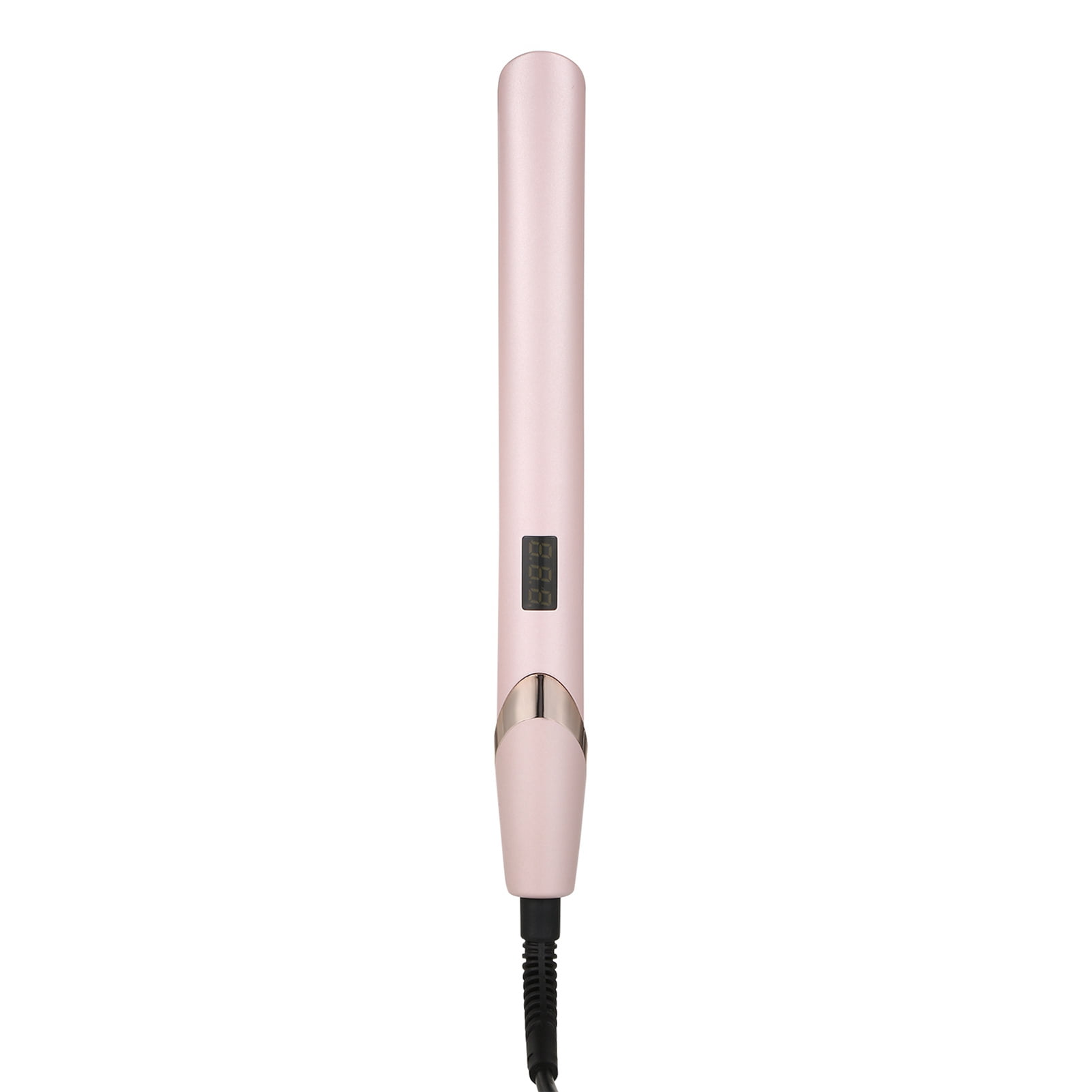 Hair Hair Straightener 2 in 1 Temperature Adjustable Hair Straightening Curler with LCD Screen for Salon Home