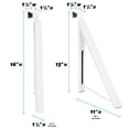 thumbnail image 4 of Sale Today Clearance! Over The Door Hanger Folding Invisible Door Rear Hook With Extendable Hanger, 4 of 8