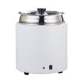 thumbnail image 2 of Soup Kettle Warmer Hotel Buffet Soup Pot for Making Soups Stews Commercial White, 2 of 9