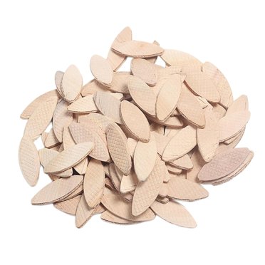Rongfmy Jointing Biscuits Set; Beech Wood; 100 Pieces; ,10,20 - Make Perfectly Aligned No0 47x15x4mm
