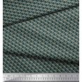 thumbnail image 2 of Soimoi Poly Georgette Fabric Herringbone Shirting Fabric Prints by Yard 52 Inch Wide, 2 of 3