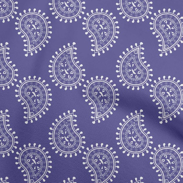 oneOone Cotton Cambric Amethyst Fabric Block Fabric For Sewing Printed Craft Fabric By The Yard 56 Inch Wide